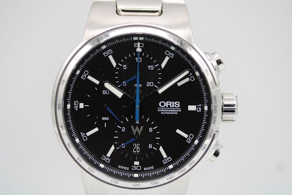 Oris Williams F1 774 7717 4154-07 8 24 Williams Chronograph Box and Papers 2020 - image 2