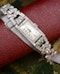 A very fine Platinum (tested), Art Deco Diamond Cocktail Watch with a Diamond set Half-Bracelet. Circa 1930. - image 1