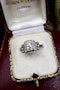 A very fine Art Deco Platinum (marked), Diamond Ring, the perfect engagement ring of approximately 0.97 Carats. Circa 1925 - image 1