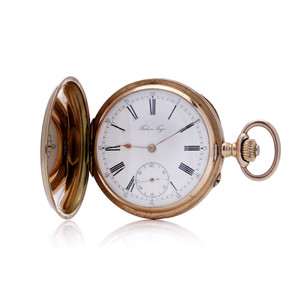 A gold Imperial Russian presentation pocket watch by Pavel Buhre, circa 1900 - image 6