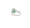 3.18ct Zambian emerald & diamond ring - image 5