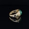 Cabochon Emerald Pinky Ring - image 4