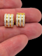 Wearable 18ct gold 3 row diamond huggie hoop earrings SKU: 7693 DBGEMS - image 4