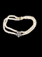 Antique diamond cluster pearl choker SKU: 7696 DBGEMS - image 2