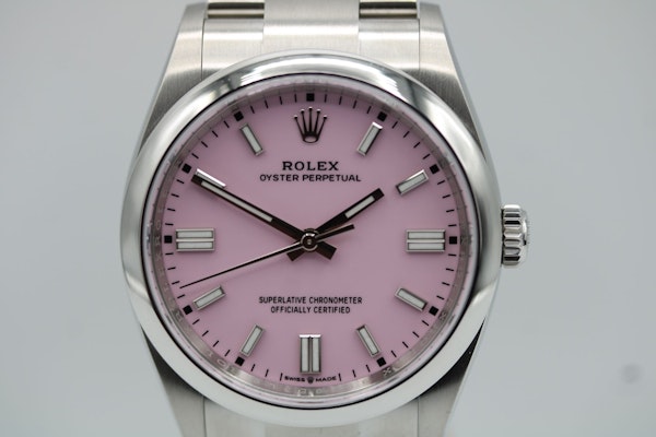 Rolex Oyster Perpetual 36mm Candy Pink 126000 Full Set 2024 - image 3