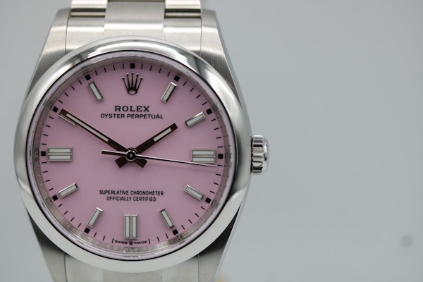 Rolex Oyster Perpetual 36mm Candy Pink 126000 Full Set 2024 - image 6