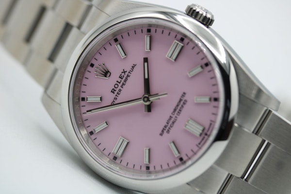 Rolex Oyster Perpetual 36mm Candy Pink 126000 Full Set 2024 - image 11