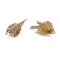 Andrew Grima 18kt gold textured pair of clip on earrings - image 7