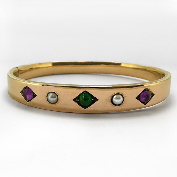 Suffragette Antique Bangle - image 2