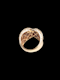 Modern ergonomic wide pave diamond twist ring SKU: 7697 DBGEMS - image 3