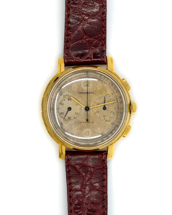 1940s Movado M90 Chronograph - image 6