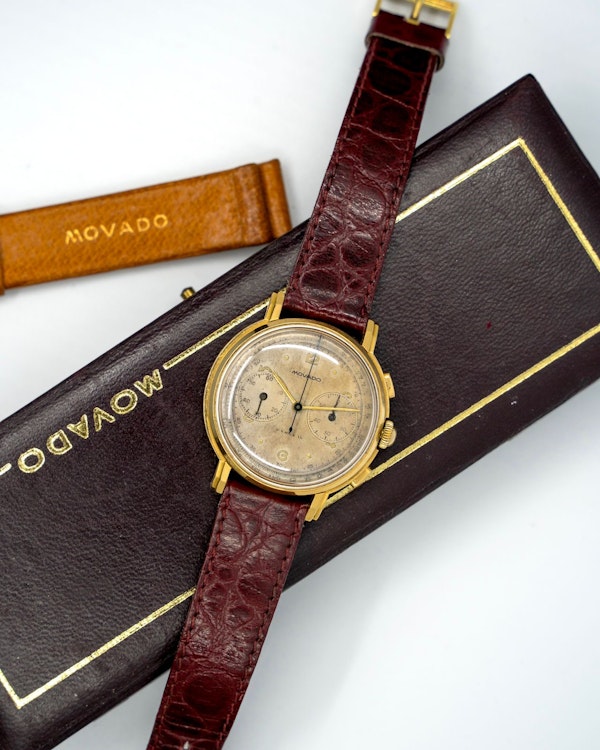 1940s Movado M90 Chronograph - image 2