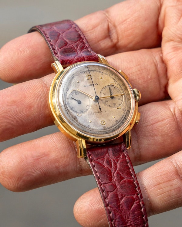 1940s Movado M90 Chronograph - image 1