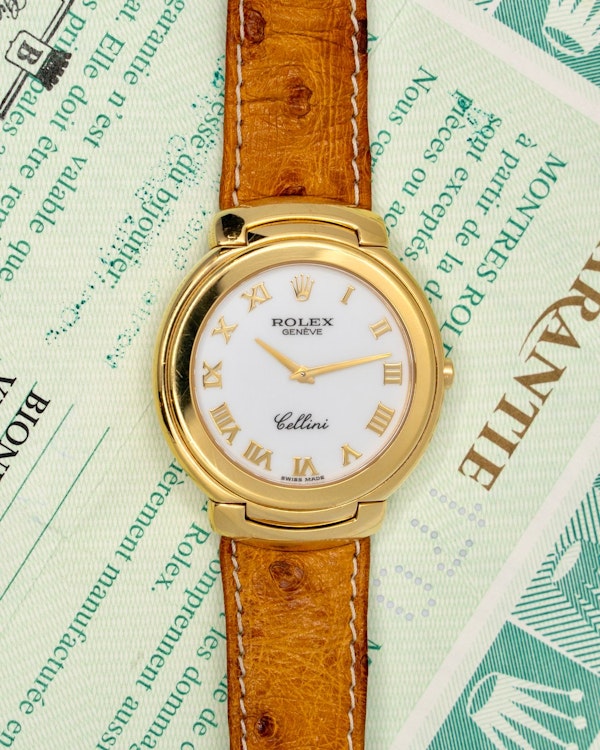 1991 Rolex Cellini 6623 B&P - image 2