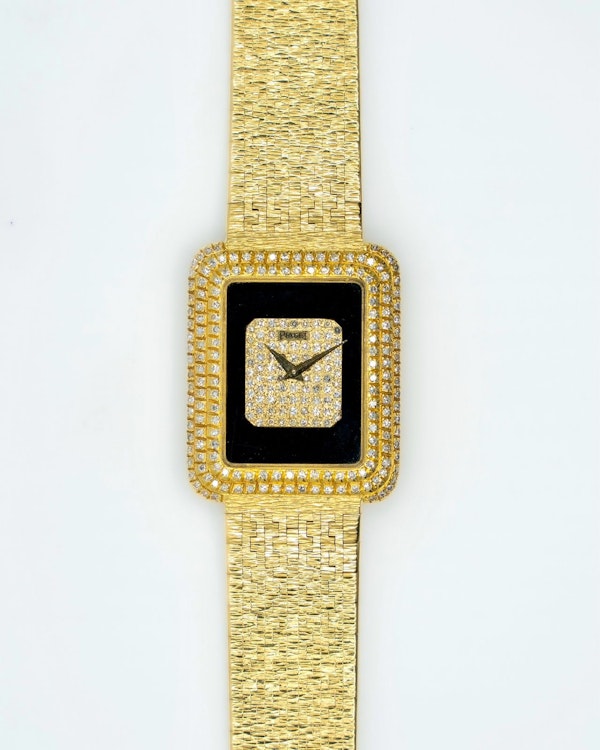 1980s Piaget Factory Pave Diamond Onyx Dial - image 6