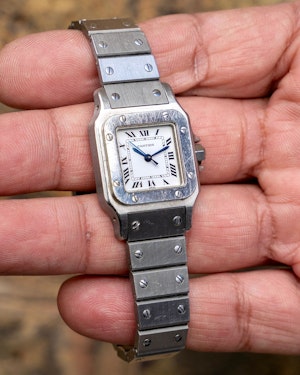 1981 Cartier Santos Carree 0901 B&P