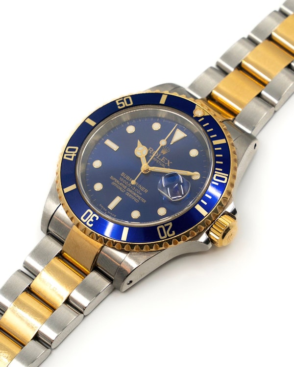 2000 Rolex Submariner ‘Bluesy’ 16613 - image 7