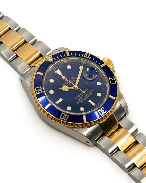 2000 Rolex Submariner ‘Bluesy’ 16613 - image 6