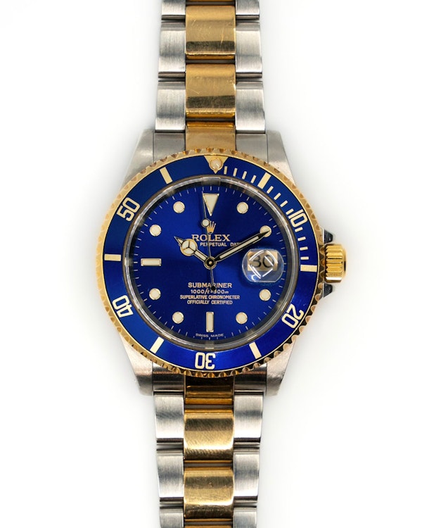 2000 Rolex Submariner ‘Bluesy’ 16613 - image 5