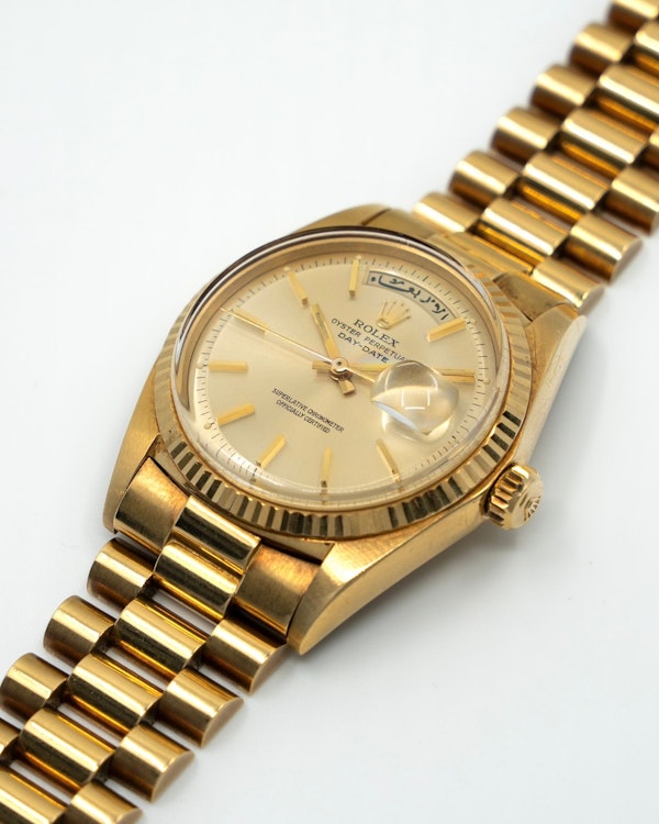 1969 Rolex Day-Date ‘Arabic Script’ - Unpolished Rare 1803 - image 9