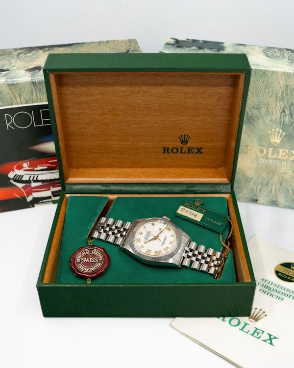 1986 Rolex Datejust 16030 Qatar B&P - image 11