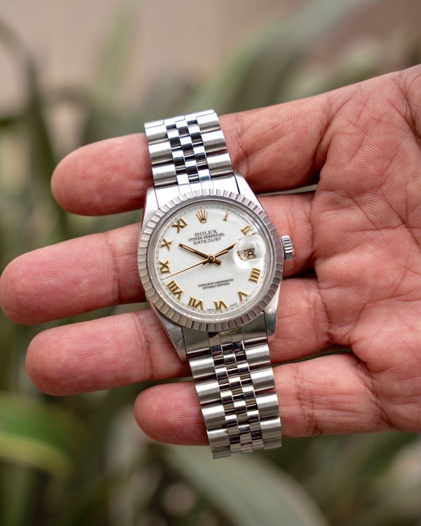 1986 Rolex Datejust 16030 Qatar B&P - image 1