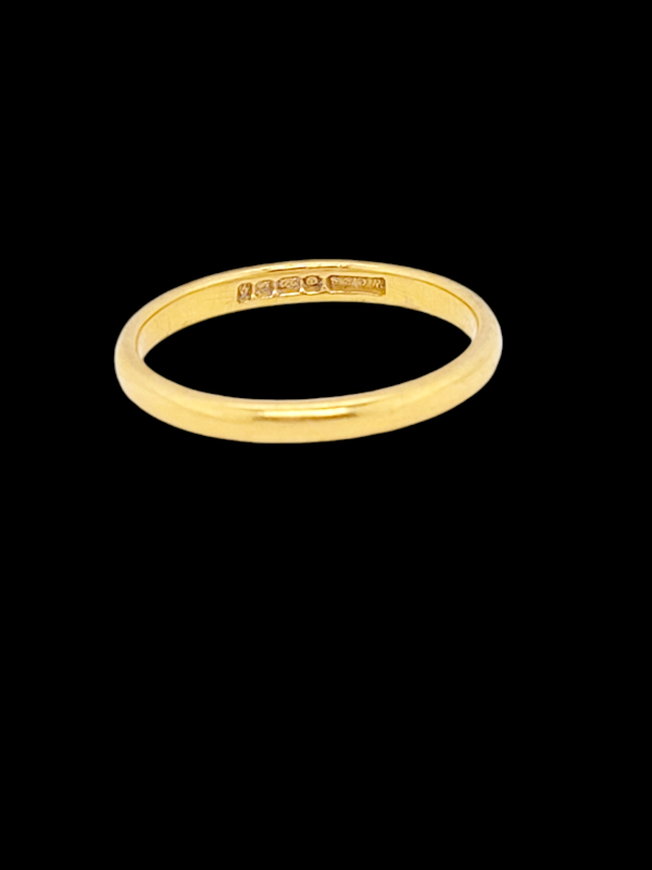 22ct gold wedding band SKU: 7709 DBGEMS - image 1