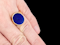 Lapis-Lazuli gold signet ring SKU: 7710 DBGEMS - image 2