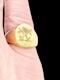 Heavy 18ct gold signet ring SKU: 7711 DBGEMS - image 1