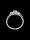 Art deco diamond and baguette diamond ring SKU: 7715 DBGEMS - image 3