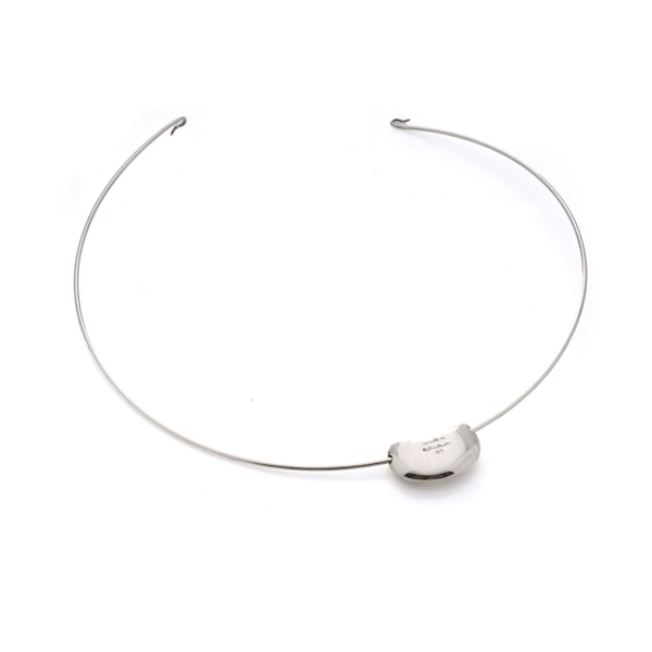 Tiffany & Co. silver coffee bean necklace - image 6