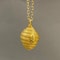 Miniature Egg Pendant in 9ct Gold Sapphire, Lilly SHAPIRO since 2003 - image 2