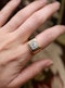 18ct Yellow Gold & Platinum 0.98ct Mens Diamond Ring Circa 1930 - image 2