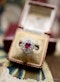 A very fine Siam Ruby & Diamond Cluster Engagement Ring mounted in Platinum, English, Circa 1930 - image 8