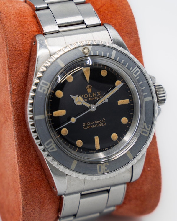 1966 Gilt Rolex Submariner 5513 - B&P - image 4