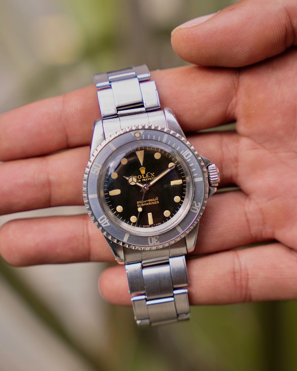 1966 Gilt Rolex Submariner 5513 - B&P - image 1