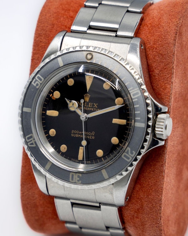 1966 Gilt Rolex Submariner 5513 - B&P - image 5