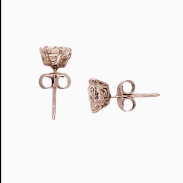 Certificated Diamond Stud Earrings - image 5