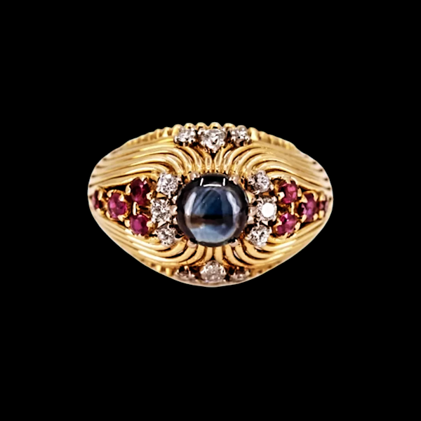 Vintage Cocktail Ring - image 1