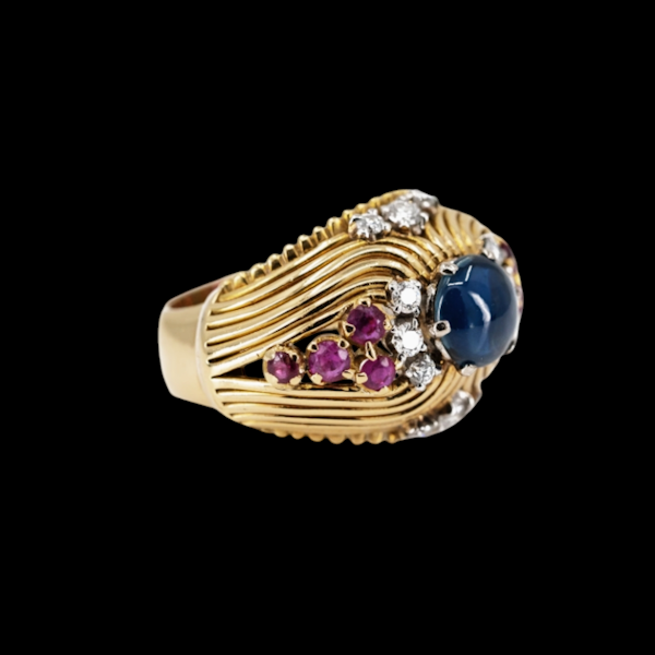 Vintage Cocktail Ring - image 2