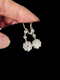 Antique Edwardian diamond cluster drop earrings SKU: 7724 DBGEMS - image 1