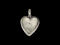 Vintage diamond pave heart pendant SKU: 7731 DBGEMS - image 3