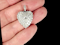 Vintage diamond pave heart pendant SKU: 7731 DBGEMS - image 2