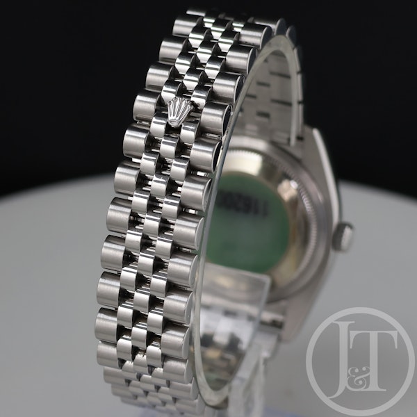 Rolex Datejust 36mm 116200 Silver Baton Jubilee 2007 - image 5