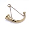 Victorian 15kt gold trumpet pendant - image 6