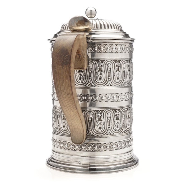 French 800.silver tankard by Tétard Frères - image 5