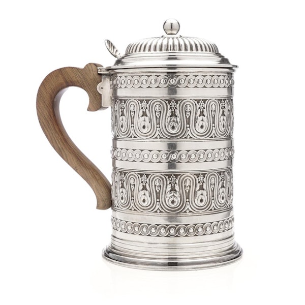 French 800.silver tankard by Tétard Frères - image 4