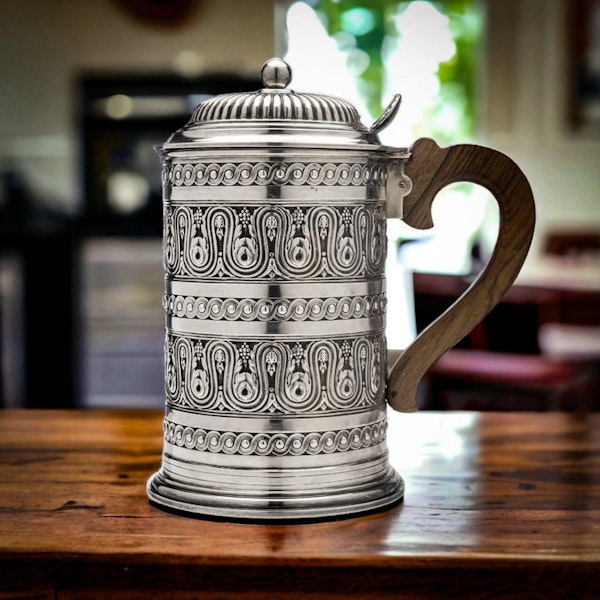 French 800.silver tankard by Tétard Frères - image 2