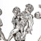 Luigi Avolio set of four 800. silver and ormolu figural groups - image 3