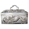 Antique Japanese silver cigar box - image 11